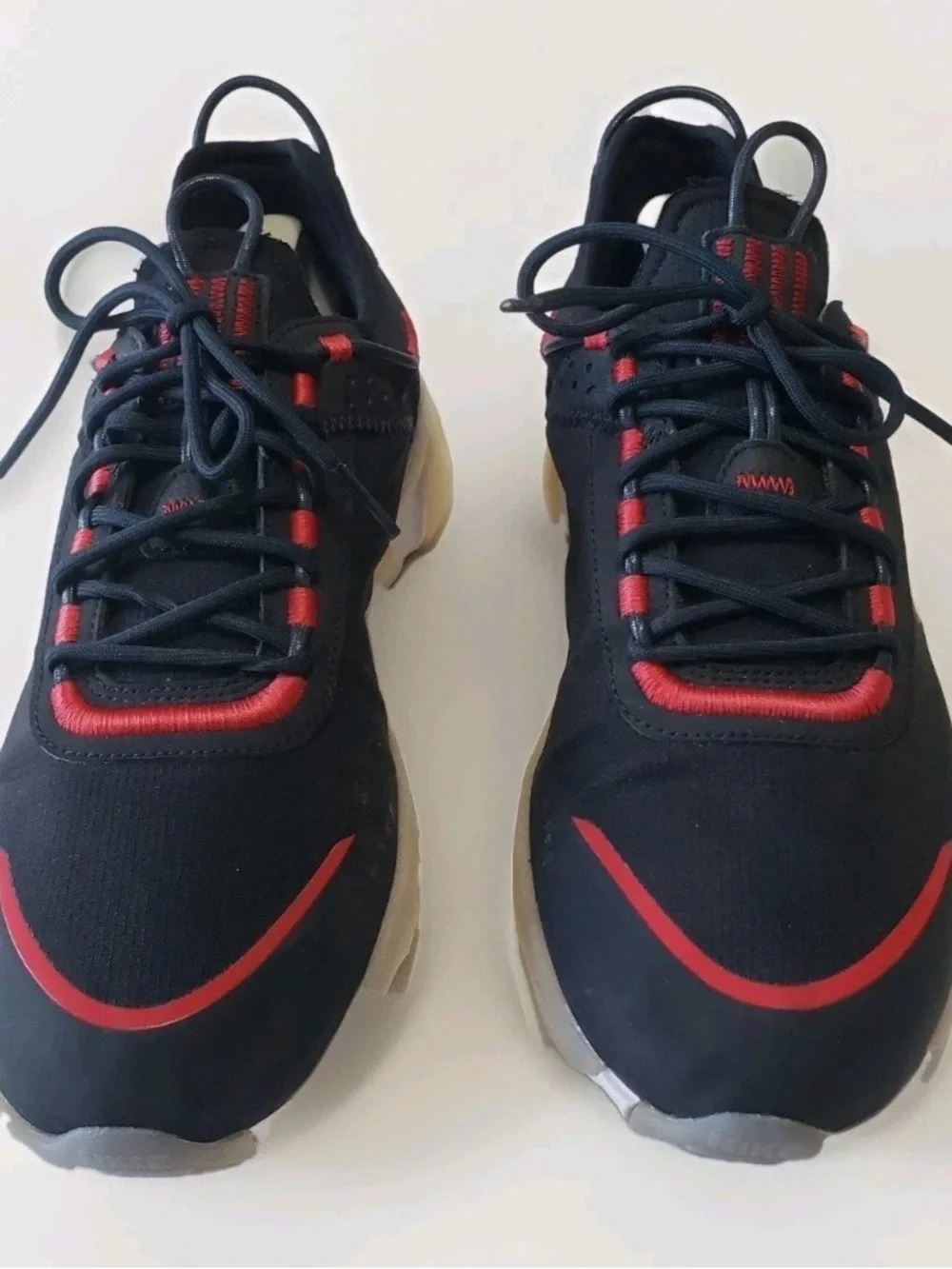 Nike React Live SE DD6879 002 Black Anthracite-Sport Red Sneakers Shoes-Mens 9.5